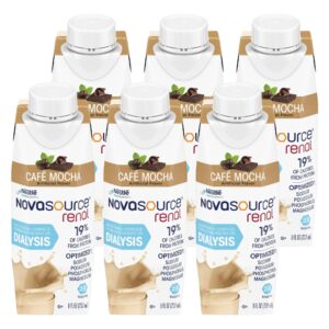 Novasource® Renal Café Mocha Formula for Patients on Dialysis, 8-ounce Carton - Image 8