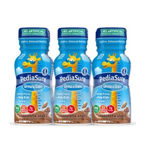 PediaSure® Grow & Gain Chocolate Shake, 8-ounce bottle - Image 2