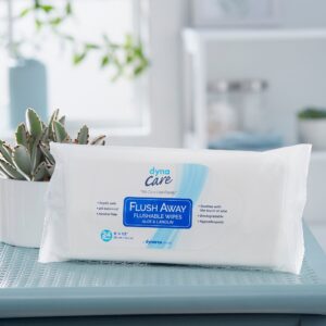 Dynarex Flush Away Personal Wipes, Adult, Soft Pack, Aloe/Lanolin - Image 6