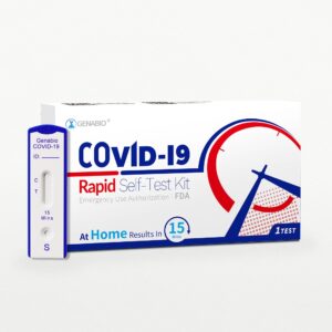 Genabio® COVID-19 at Home Rapid Self-Test Kit, 14 Tests per Pack - Image 1