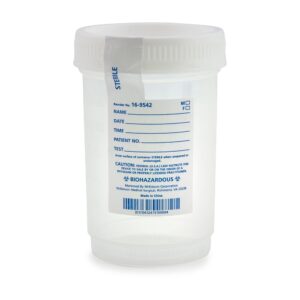 McKesson Specimen Container for Pneumatic Tube Systems, 120 mL - Image 1