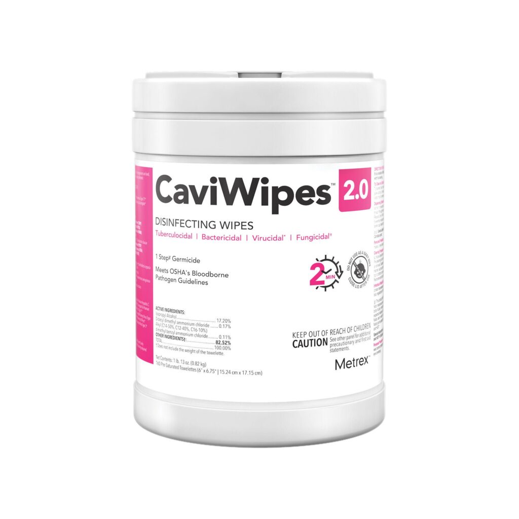 CaviWipes? 2.0 Isopropyl Alcohol / Proprietary Glycol Ether Disinfecting Wipes