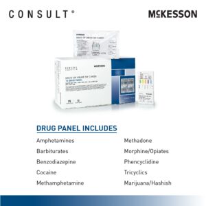 McKesson Consult™ 10-Drug Panel with Adulterants Drugs of Abuse Test Kit - Image 2