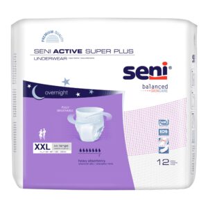 Seni? Active Super Plus Overnight Heavy Absorbent Underwear, 2X-Large - Image 1
