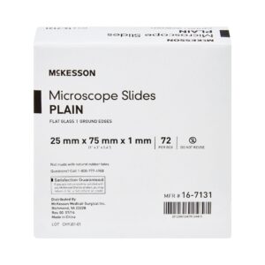 McKesson Plain Microscope Slide, 1 x 3 Inch - Image 3