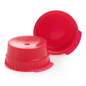 McKesson Red Tube Closure, 16 mm - Image 1