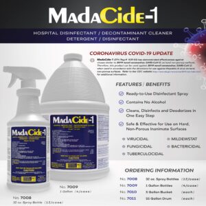 MadaCide-1? Surface Disinfectant Cleaner, 1 gal - Image 3