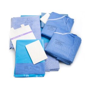 McKesson Eye, Ear, Nose and Throat Drape Pack - Image 1