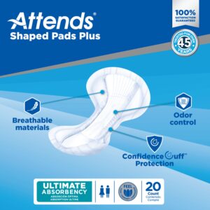 Attends? Shaped Bladder Control Pads, Plus - Image 9