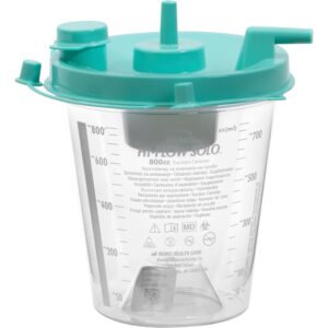 Hi-Flow™ Rigid Suction Canister for use with Bemis Quick-Drain™ Systems, 800 mL - Image 1