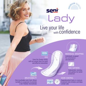 Seni? Lady Ultimate Absorbency Bladder Control Pads, Long - Image 2