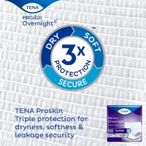 Tena? ProSkin Overnight? Super Fully Breathable Underwear, Large - Image 5