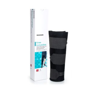 McKesson Knee Immobilizer, 16-Inch Length, One Size Fits Most - Image 1