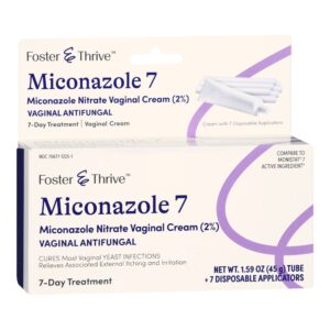 Foster & Thrive? Miconazole Nitrate Vaginal Antifungal, 7 Day Cream - Image 3