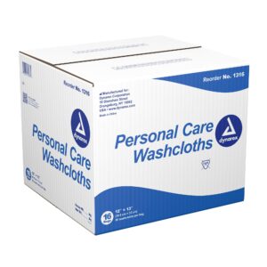 dynarex? Personal Care Washcloth, Disposable, 12 x 13 Inch - Image 3