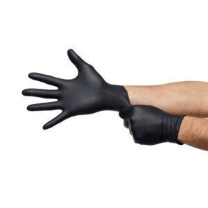 Microflex? Midknight? Nitrile Exam Glove, Medium, Black - Image 3