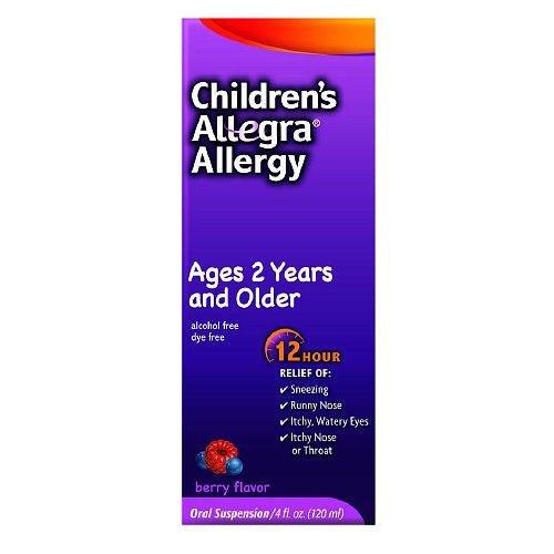 Children's Allegra? Fexofenadine Children's Allergy Relief