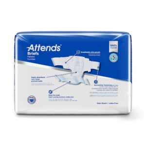 Attends? Extra Heavy Absorbency Briefs, Extra Large - Image 5