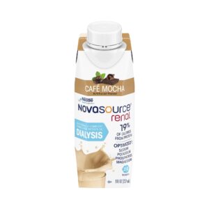 Novasource® Renal Café Mocha Formula for Patients on Dialysis, 8-ounce Carton - Image 4