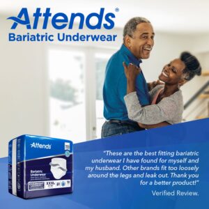 Attends? Bariatric Ultimate Absorbent Underwear, 3X-Large - Image 9