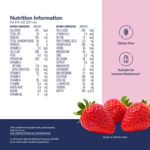 Novasource® Renal Strawberry Formula for Patients on Dialysis, 8-ounce Carton - Image 5