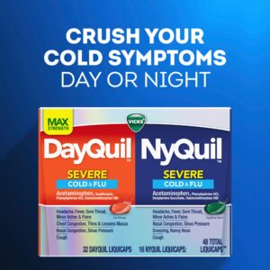 Vicks DayQuil/NyQuil Severe Cold & Flu LiquiCaps - Image 6