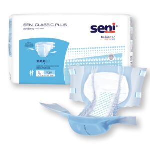 Seni? Classic Plus Moderate to Heavy Absorbency Incontinence Brief, Large - Image 5