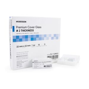 McKesson Premium No. 2 Thickness Cover Glass, 22 x 22 mm - Image 3
