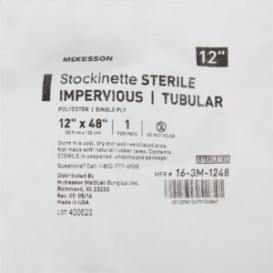 McKesson Impervious Surgical Stockinette, 12 x 48 Inch - Image 4