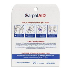 Carpal Aid? Patch Hand-Based Carpal Tunnel Support - Image 2