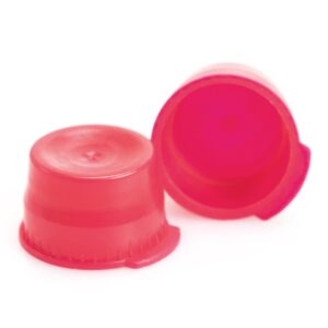 McKesson Red Tube Closure, 13 mm - Image 1