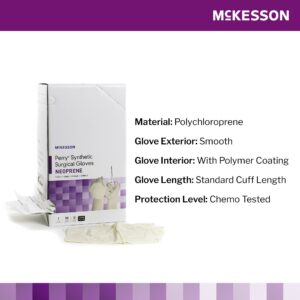 McKesson Perry? Polychloroprene Surgical Glove, Size 6, Cream - Image 3