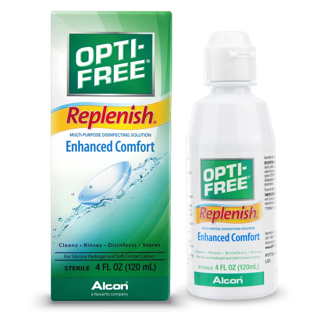 Opti Free? Replenish? Enhanced Comfort Multi-Purpose Disinfecting Solution