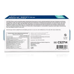 CareStock? Nitrile Exam Glove, Medium, Blue - Image 9