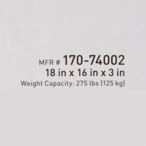 McKesson Gel Protekt Seat Cushion, 18 x 16 x 3 Inch - Image 9