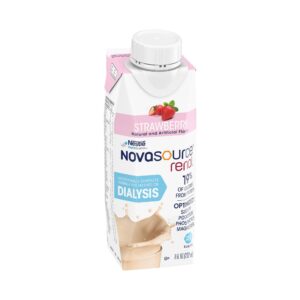 Novasource® Renal Strawberry Formula for Patients on Dialysis, 8-ounce Carton - Image 2