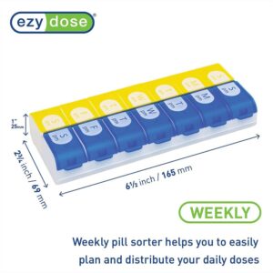 EZY Dose? 7-Day Pill Organizer, Extra Large - Image 2