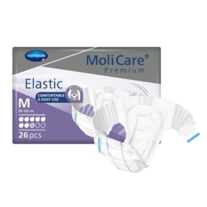 MoliCare? Premium Elastic 8 Drop Absorbency Incontinence Briefs, Medium - Image 1