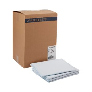 McKesson Blue Flat Stretcher Sheet, 40 x 72 Inch - Image 1