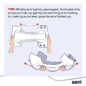 Seni? Super Quatro Severe Absorbency Incontinence Brief, Regular - Image 4