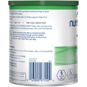 Nutrisource® Fiber Supplement, 7.2-ounce canister - Image 7