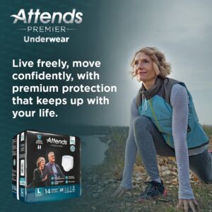 Attends? Premier Underwear, Heavy Absorbency, Large, 44 to 58 Inch Waist/Hip - Image 9