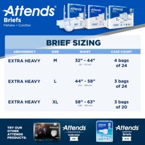 Attends? Extra Heavy Absorbency Briefs, Extra Large - Image 6