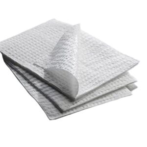 Graham Medical Nonsterile White Procedure Towel, 17 x 18 Inch - Image 1