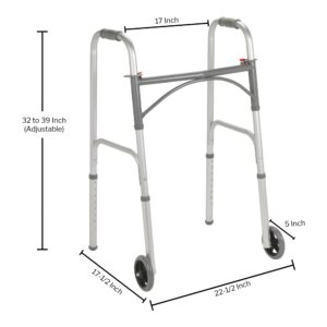 McKesson Steel Walker, 32 – 39 Inch Height - Image 2