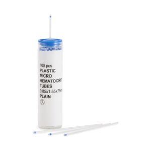 McKesson Capillary Blood Collection Tube, 40 µL, 75-millimeter Length - Image 1