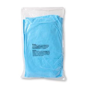 Snug-Fit® Blue Fitted Stretcher Sheet, 40 x 89 Inch - Image 2