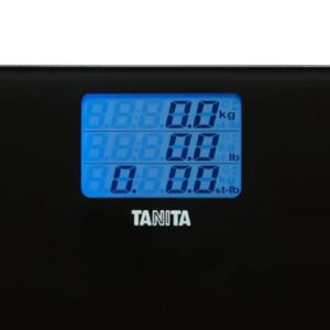 Tanita HD-384 Digital Bathroom Scale Black - Image 3