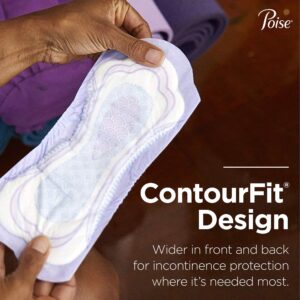 Poise? Bladder Control Pad, Long, Light Absorbency, Absorb-Loc Core, Female - Image 3