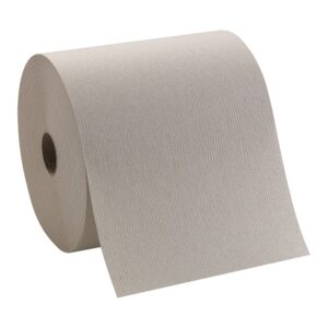 Pacific Blue Basic? Brown Paper Towel, 7-7/8 Inch x 800 Foot, 6 Rolls per Case - Image 2